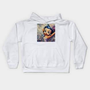 bety abstract Kids Hoodie